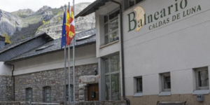 Imagen del balneario de Caldas de Luna