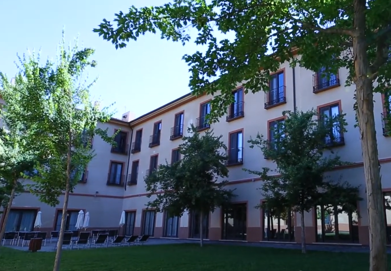 Imagen del balneario de Carlos III